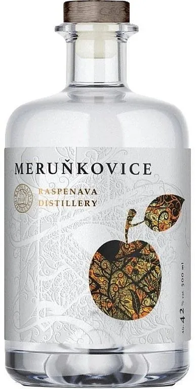 Raspenava Meruňovice Tradiční holá lahev 42%0.50l