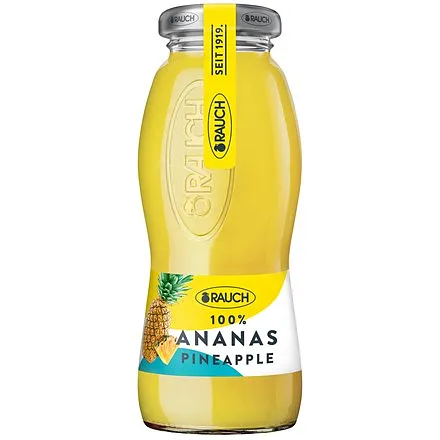 Rauch Ananas 100% 0,2l sklo