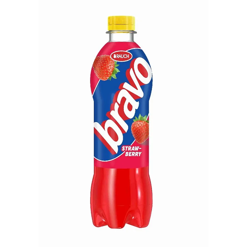 Rauch Bravo Jahoda 0,5l PET
