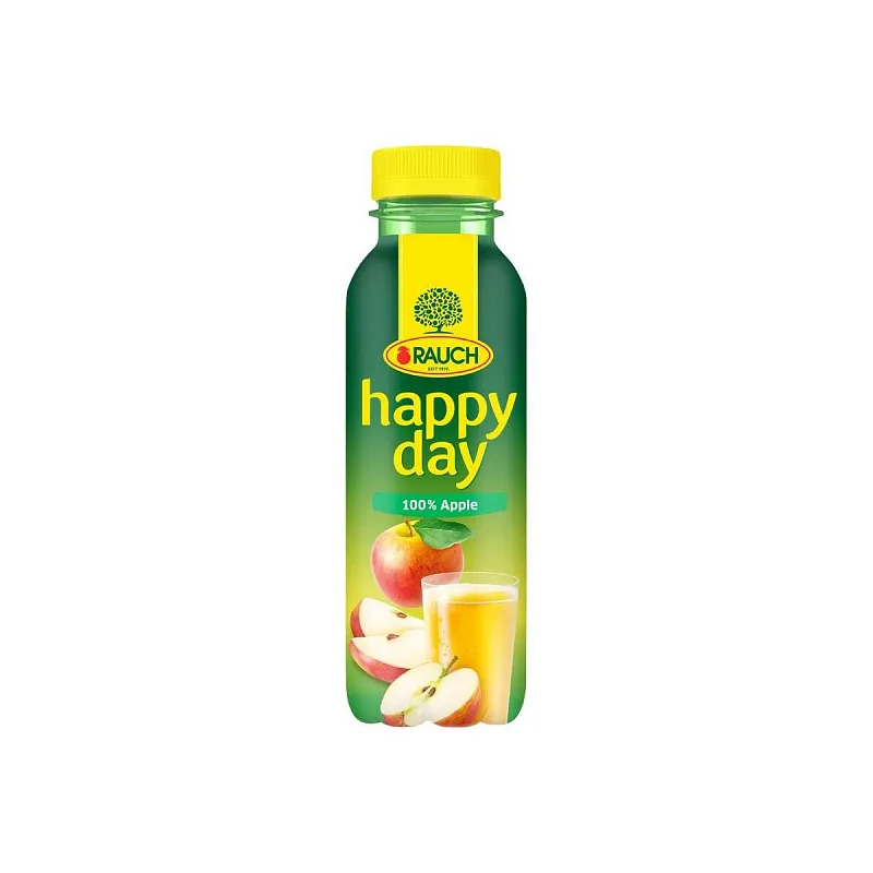 Rauch Happy day jablko 100% 0,33l pet