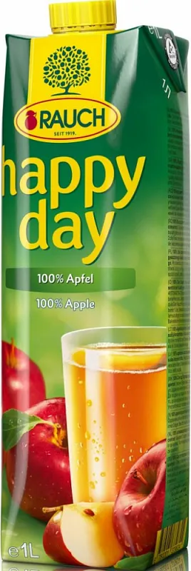 Rauch Happy Day jablko 100% 1l Tetra pak
