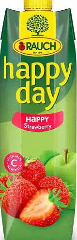 Rauch Happy Day Jahoda 1l Tetra pak