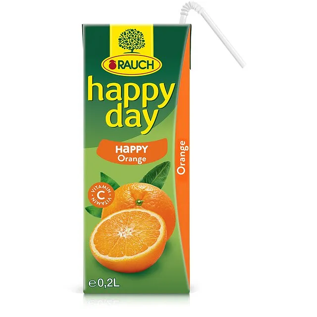 Rauch Happy Day pomeranč 0,2l