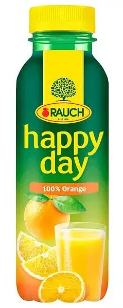Rauch Happy day pomeranč 0,33l