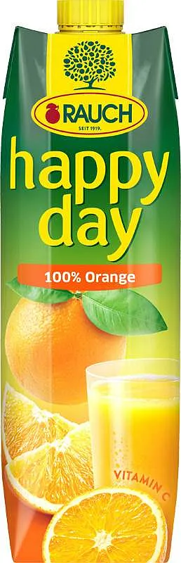Rauch Happy Day Pomeranč 100% džus 1l