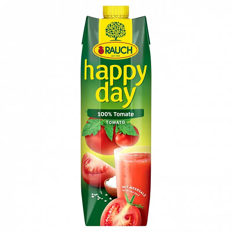 Rauch Happy day Rajčatová štáva 100% 1l Tetra pak