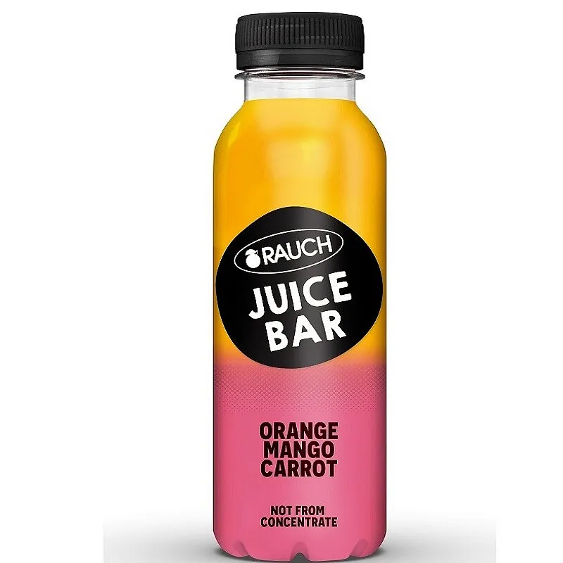 Rauch Juice Bar mango-pomeranč-mrkev 0,33l PET