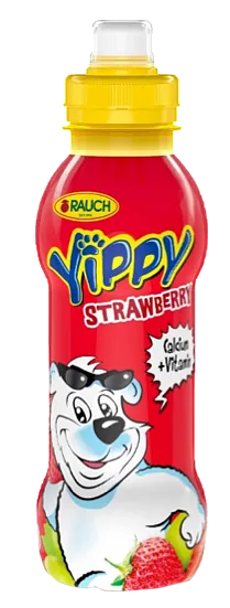 Rauch Yippy Party Cola Jahoda 0,33l