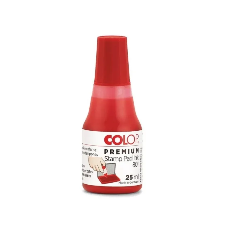 Razítková barva Colop 801 - červená