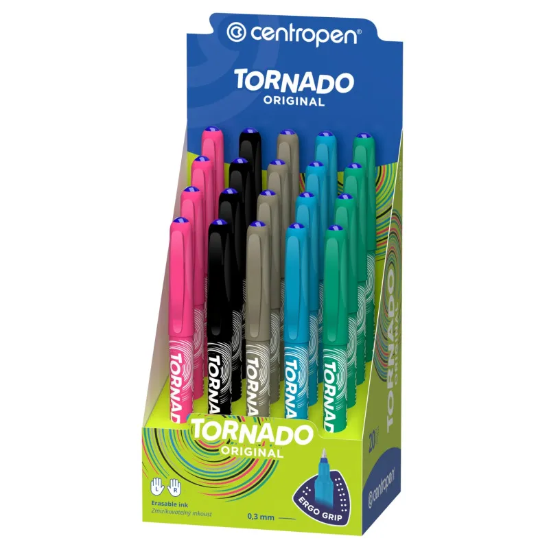 Roller Centropen TORNADO Original 2675 - stojánek 20 ks