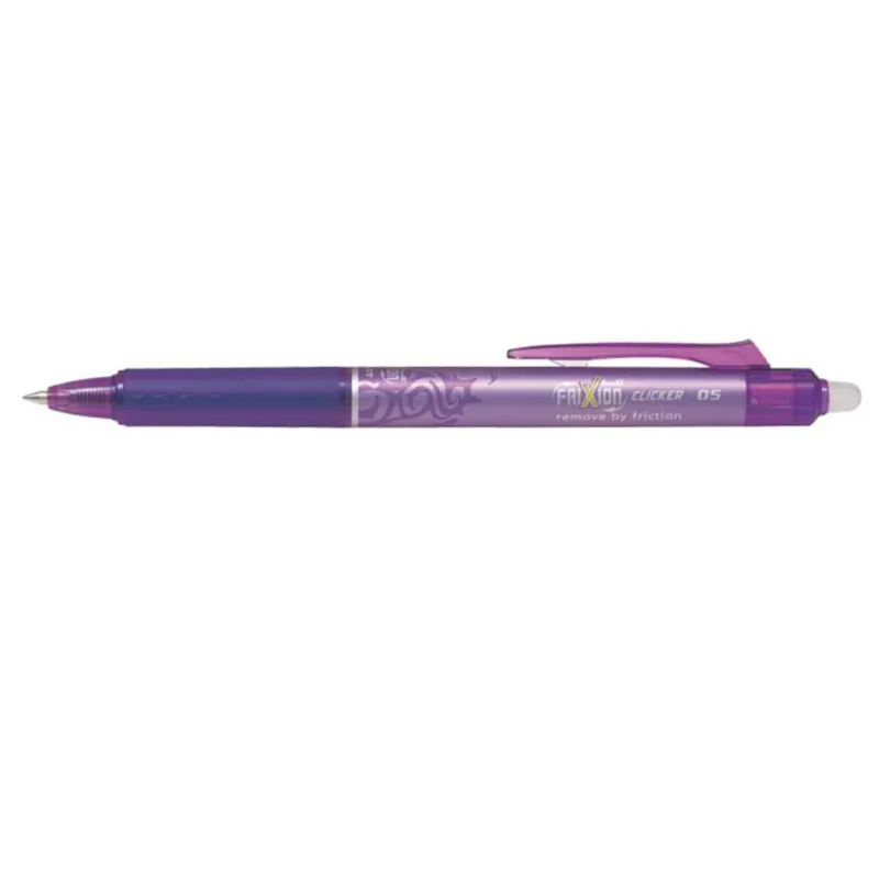 Roller Pilot FriXion Clicker 0,5 mm - fialová