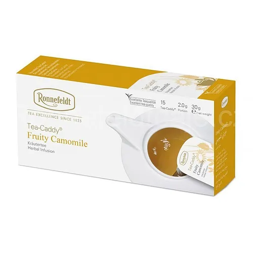 Ronnefeldt Tea-Caddy Fruity Camomile, 15 porcí v krabičce