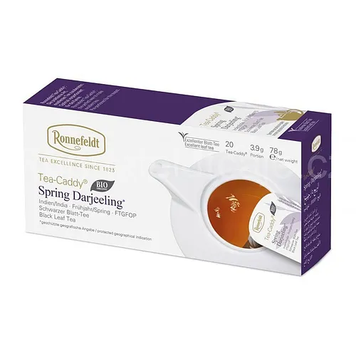 Ronnefeldt Tea-Caddy Nurbong/Spring Darjeeling, 20 porcí v krabičce