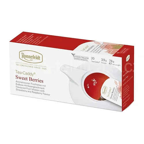 Ronnefeldt Tea-Caddy Sweet Berries, 20 porcí v krabičce