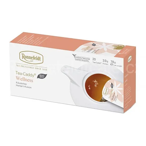 Ronnefeldt Tea-Caddy Wellness, 20 porcí v krabičce