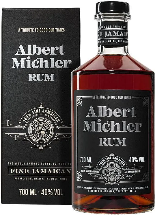 Rum Albert Michler Jamaican dark v krabičce 40%0.70l