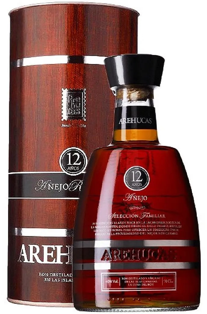 Rum Arehucas 12y v tubě 40%0.70l
