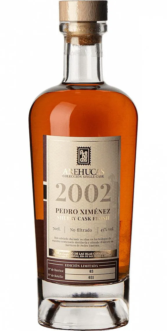 Rum Arehucas 2002 Single Cask PX finish 45%0.70l