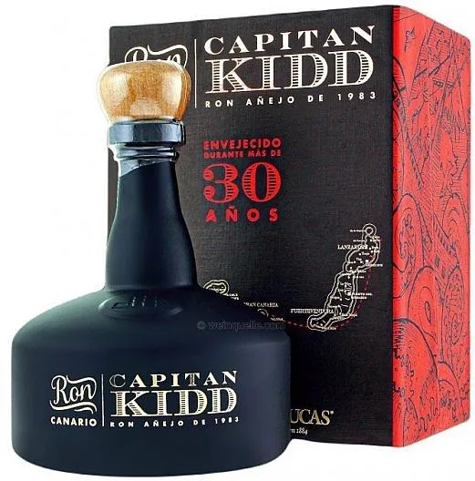 Rum Arehucas 30y Captain Kidd gB 40%0.70l