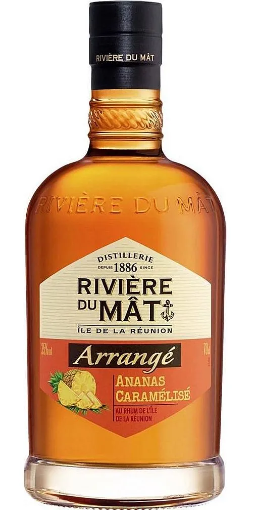 Rum Arrangé Riviere du Mat Ananas  35%0.70l