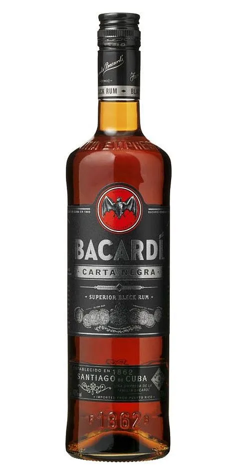 Rum Bacardi Carta Negra  40%0.70l