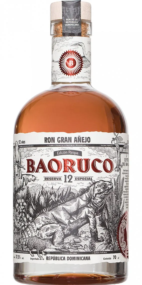 Rum Baoruco Parque 12y ltd. 37.5%0.70l
