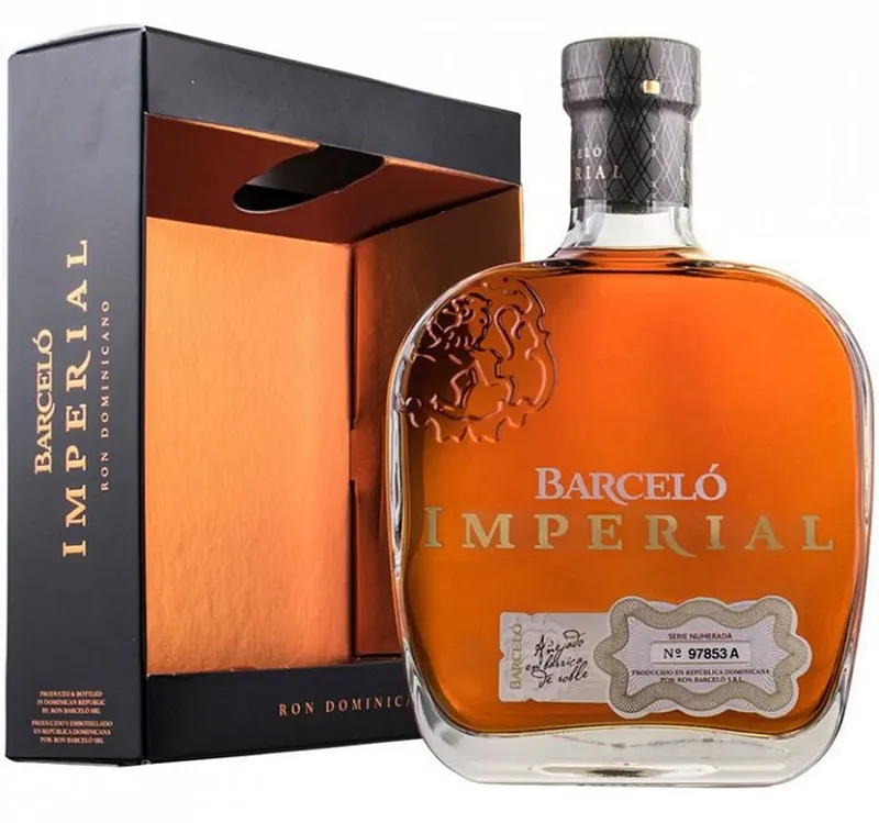 Rum Barcelo Imperial v krabičce  38%0.70l