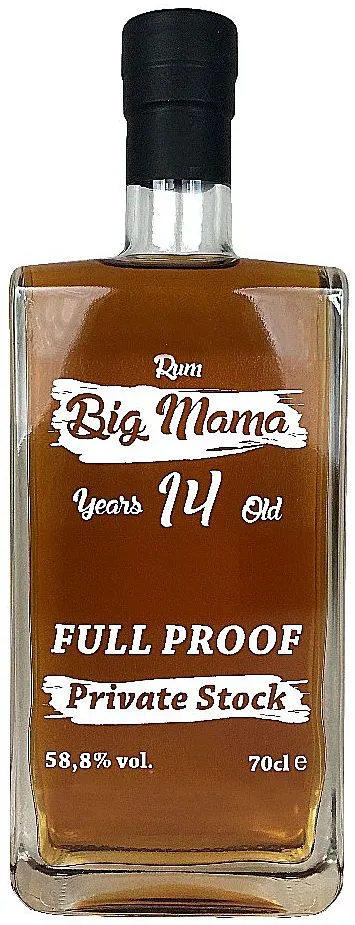 Rum Big Mama 14y Private Stock PX OP 58.8%0.70l
