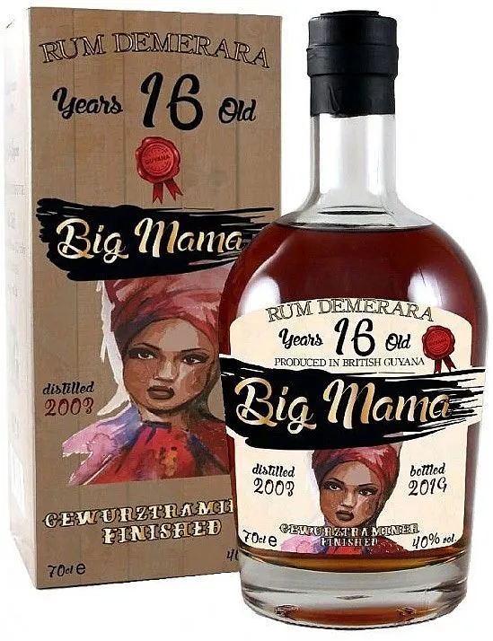 Rum Big Mama 2003 GwTramin 16y GB 40%0.70l