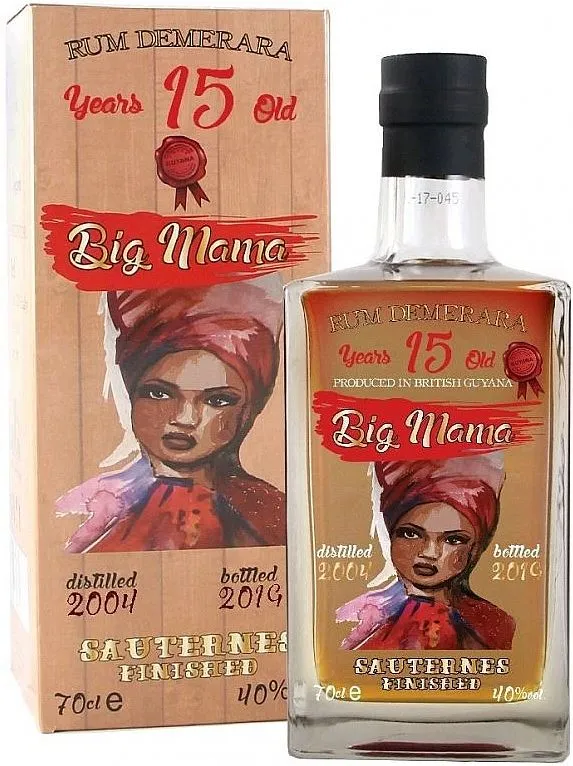 Rum Big Mama 2004 Sauternes Cask 15y GB 40%0.70l