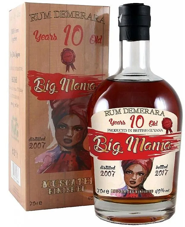Rum Big Mama 2007 Muscatel 10y GB 40%0.70l