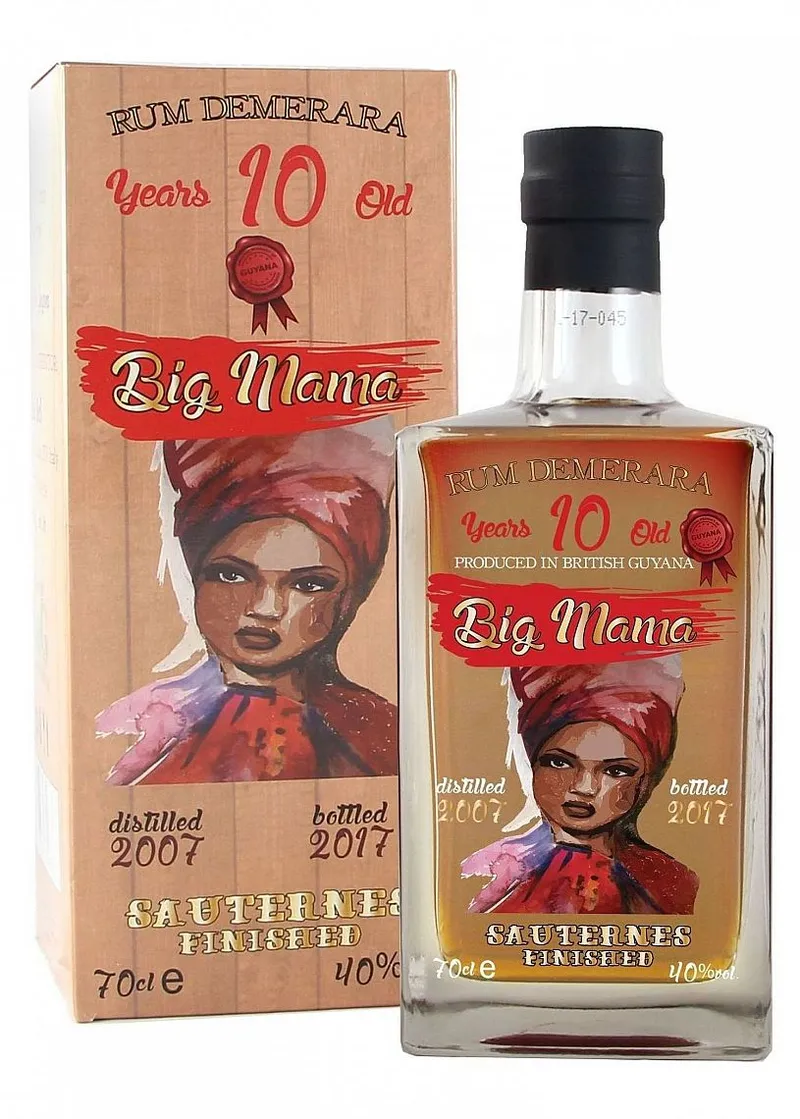 Rum Big Mama 2007 Sauternes Cask 10y GB 40%0.70l