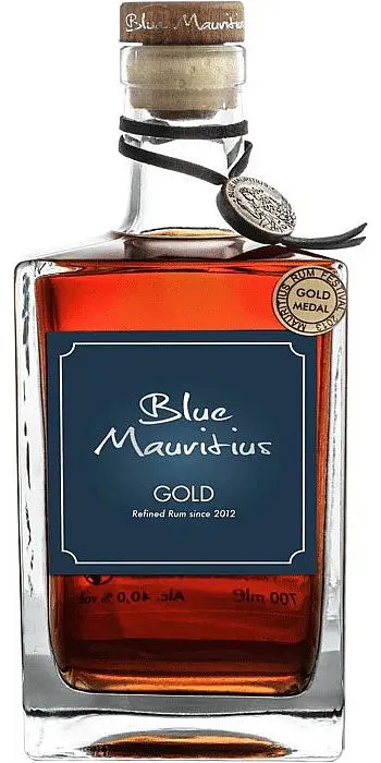 Rum Blue Mauritius GOLD holá lahev 40%0.70l