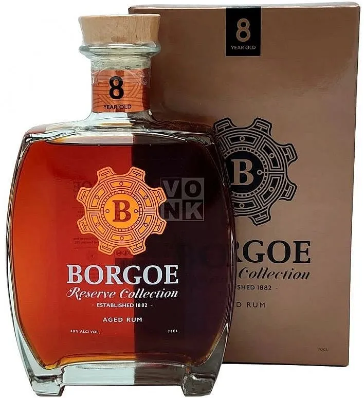 Rum Borgoe 8y Reserve Collection v krabičce 40%0.70l