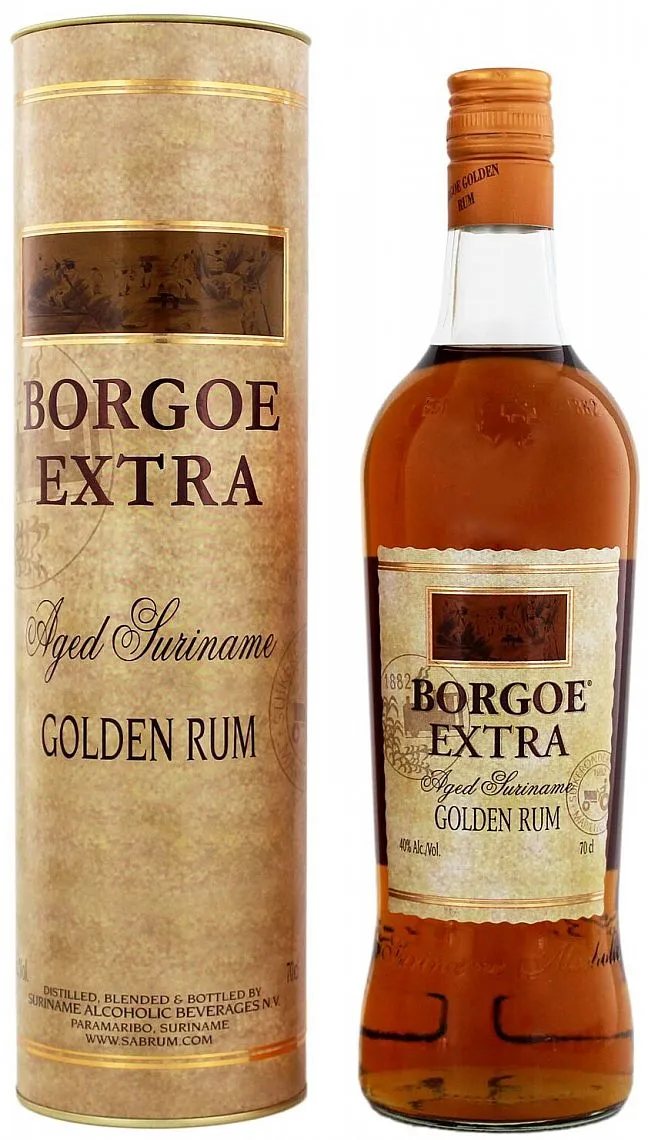 Rum Borgoe Extra Smooth v tubě 40%0.70l