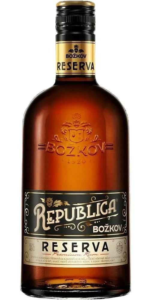 RUM Božkov Republica RESERVA  40%0.50l