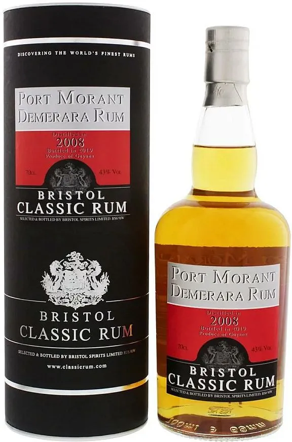 Rum Bristol 2008 Port Mourant bot.2019 gT 43%0.70l