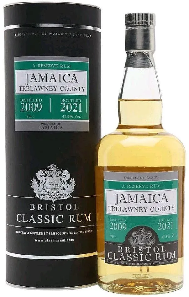 Rum Bristol 2009 Trelawney County bot.2021  gT 47.5%0.70l