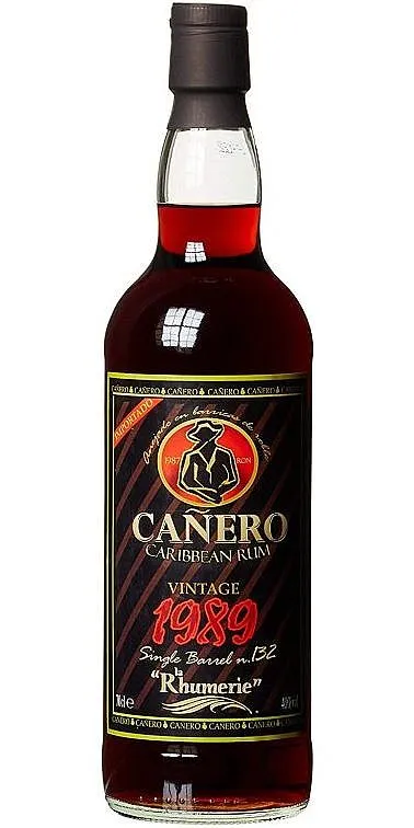 Rum Canero 1989 Single barrel Vintage  40%0.70l
