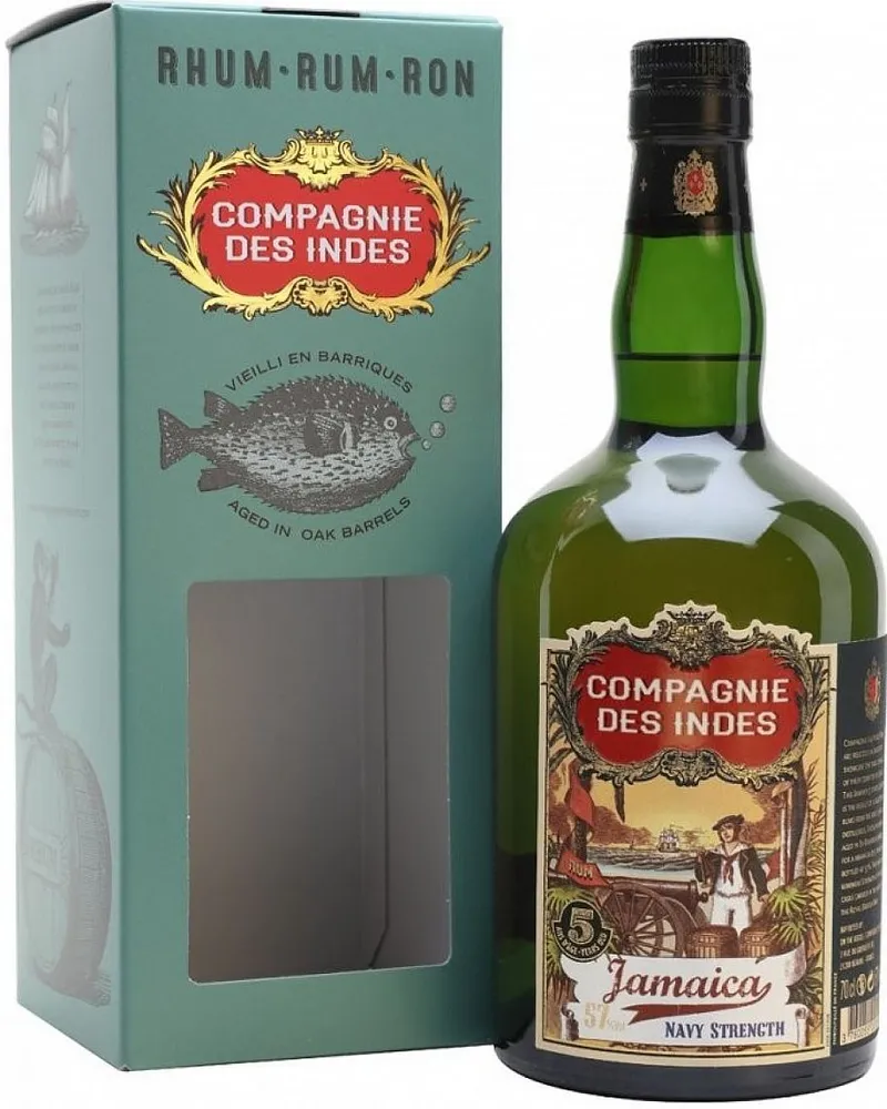Rum Compagnie des Indes Jamaica Navy gB 57%0.70l