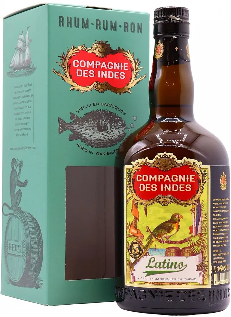 Rum Compagnie des Indes Latino 5y gB 40%0.70l