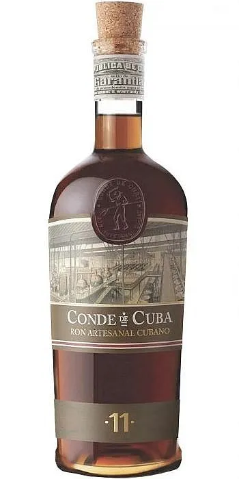 Rum Conde de Cuba 11y holá lahev  38%0.70l