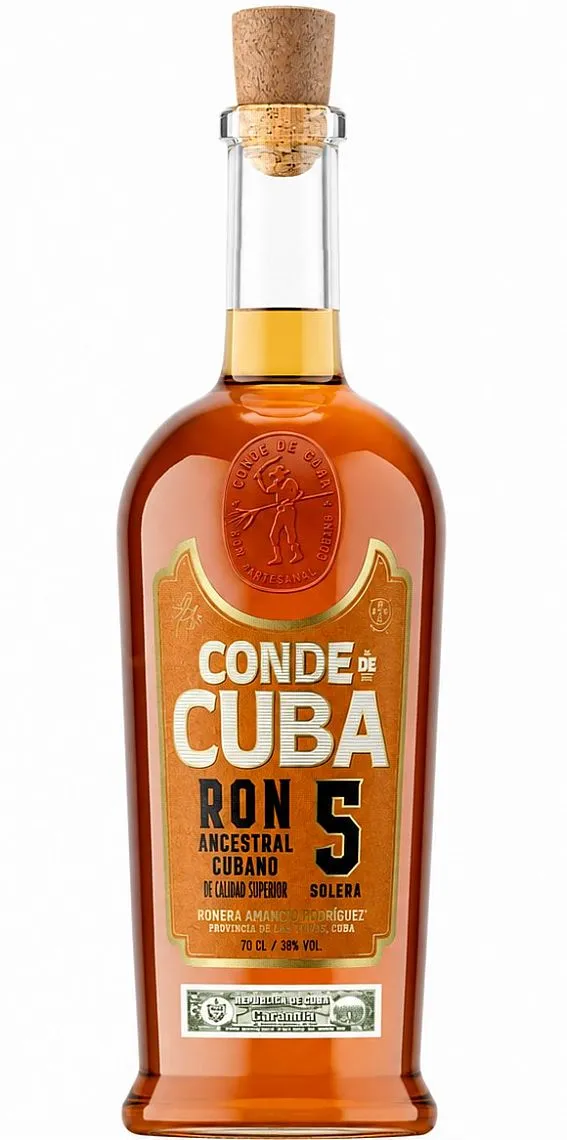 Rum Conde de Cuba 5y 38% 0.70l