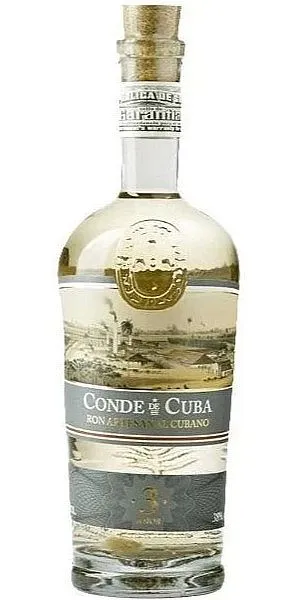 Rum Conde de Cuba BLANCO AGED 3y 38%0.70l
