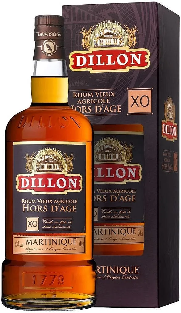 Rum Dillon XO HdA  gB 43%0.70l