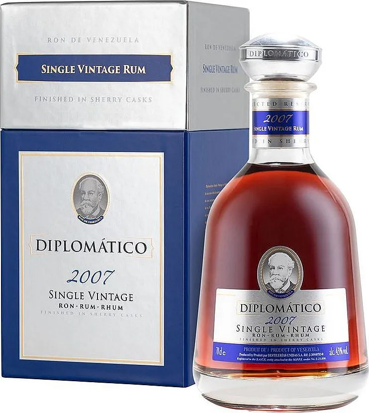 Rum Diplomatico 2007 gB 43%0.70l