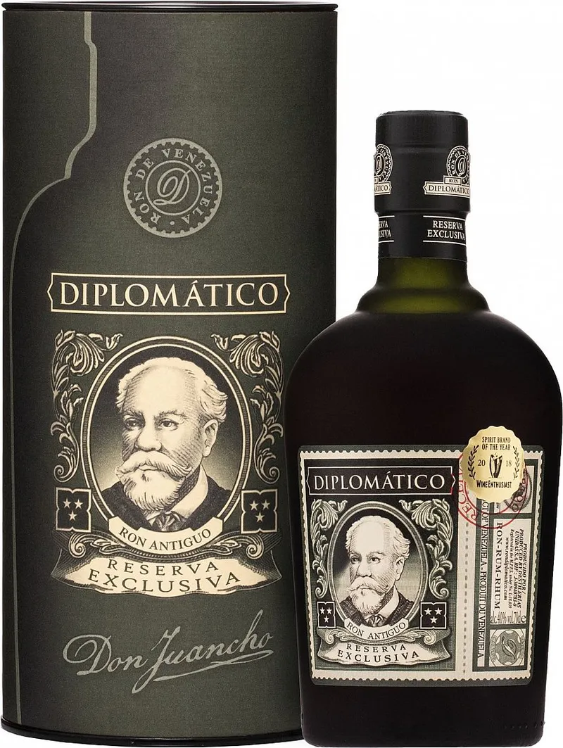 Rum Diplomatico Reserva Exclusiva v tubě 40%0.70l