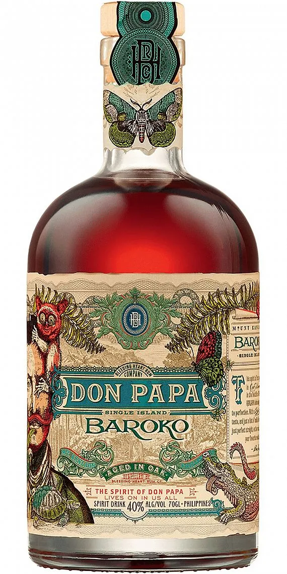 Rum Don Papa Baroko holá lahev 40%0.70l