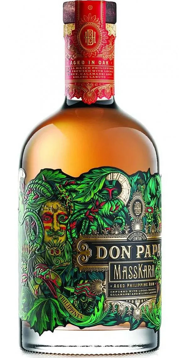 Rum Don Papa Masskara holá lahev 40%0.70l