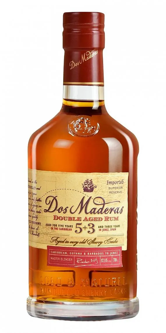 Rum dos Maderas 8y 5 & 3 holá lahev 37.5%0.70l